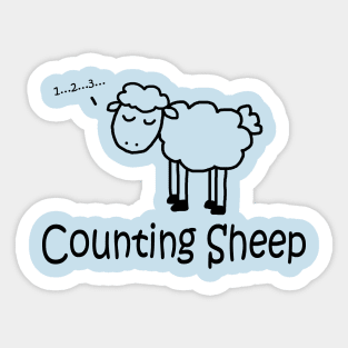 Counting Sheep Pocket Sticker